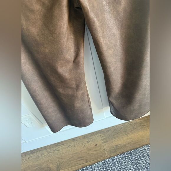 Free People Misha Vegan Barrel Leg Pants - Picture 8 of 10